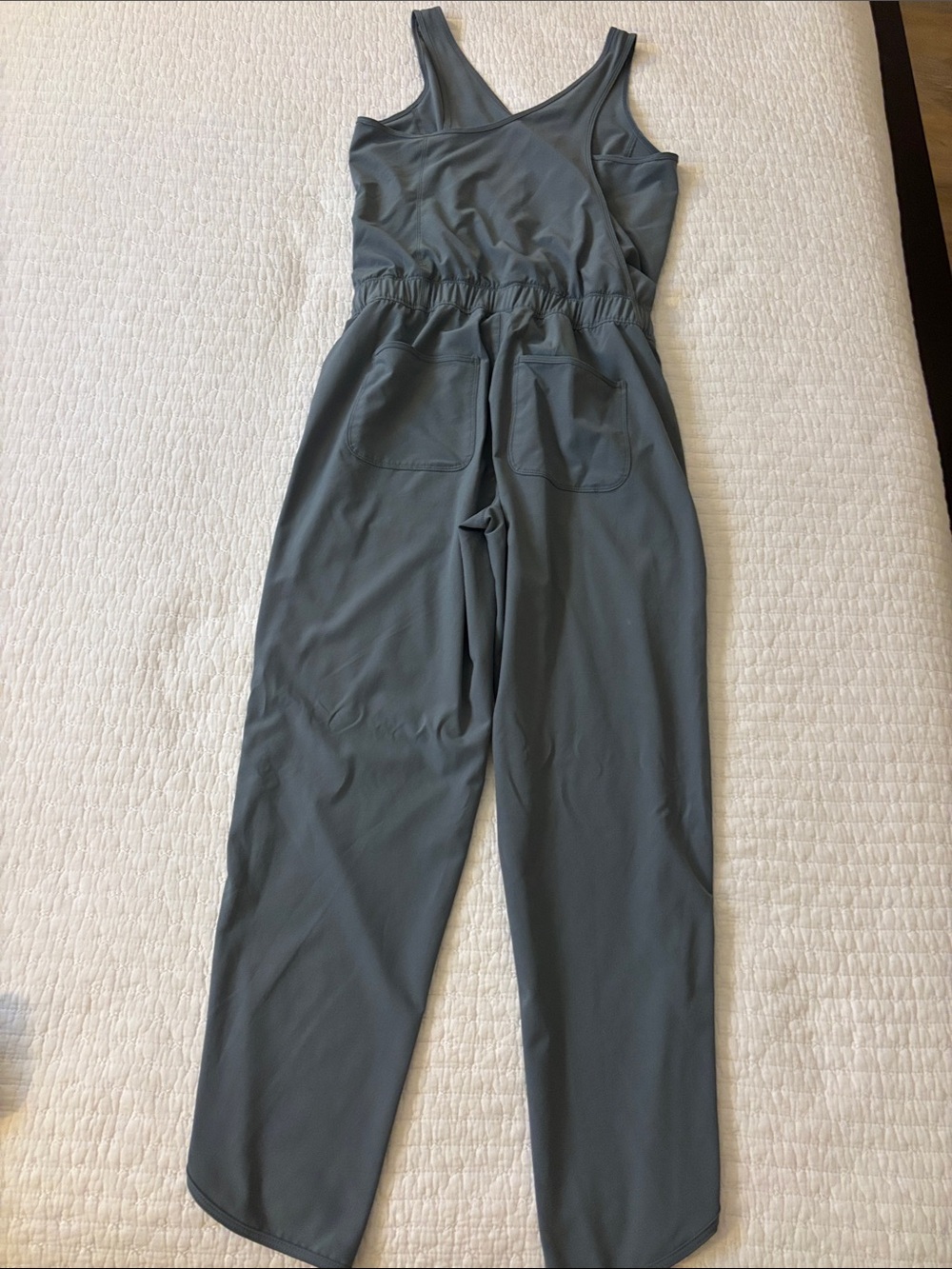 Patagonia Women's Fleetwith Romper in Plume Grey. Size Small - Picture 5 of 5